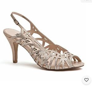 Lady Couture Beauty Champagne Heels